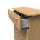 Sofia Ready Assembled 5 Drawer Chest in Modern Oak