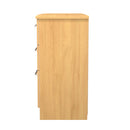 Sofia Ready Assembled 6 Drawer Wide Chest in Modern Oak