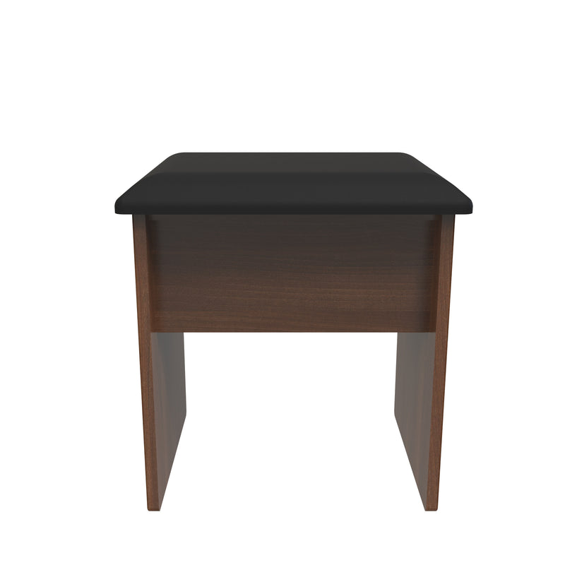 Sofia Ready Assembled Stool in Noche Walnut