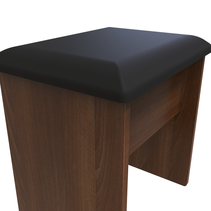 Sofia Ready Assembled Stool in Noche Walnut