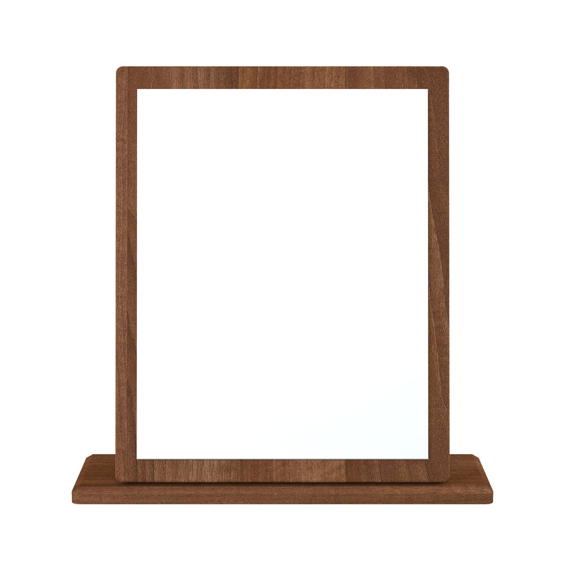Sofia Ready Assembled Mirror in Noche Walnut
