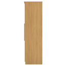 Sofia Ready Assembled 2 Door Wardrobe in Modern Oak