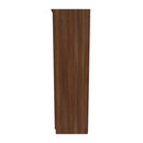 Sofia Ready Assembled 2 Door Wardrobe in Noche Walnut