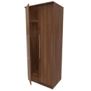 Sofia Ready Assembled 2 Door Wardrobe in Noche Walnut
