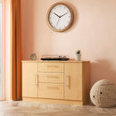 Sofia Ready Assembled 2 Door 3 Drawer Sideboard in Modern Oak