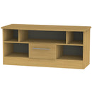 Sofia Ready Assembled 1 Drawer TV & Media Unit in Modern Oak