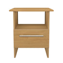 Sofia Ready Assembled Bottom Drawer Lamp Table in Modern Oak