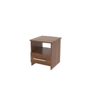 Sofia Ready Assembled Bottom Drawer Lamp Table in Noche Walnut