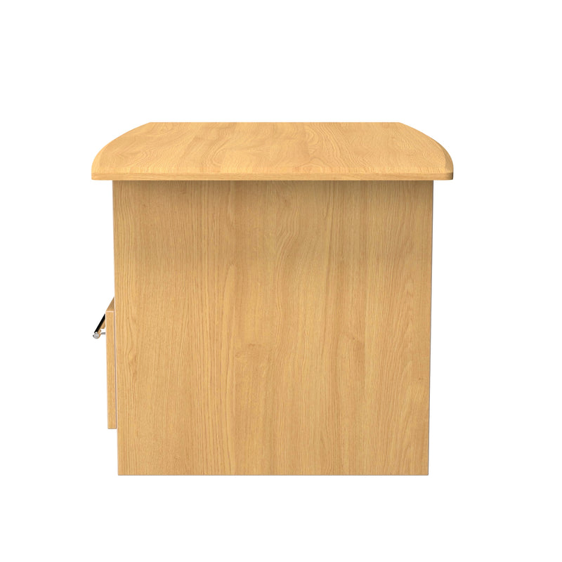 Sofia Ready Assembled Bottom Drawer Coffee Table in Modern Oak