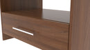 Sofia Ready Assembled Bottom Drawer Coffee Table in Noche Walnut