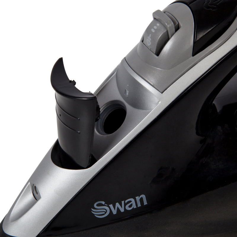 Swan Black PowerPress Iron 3kw  - Black