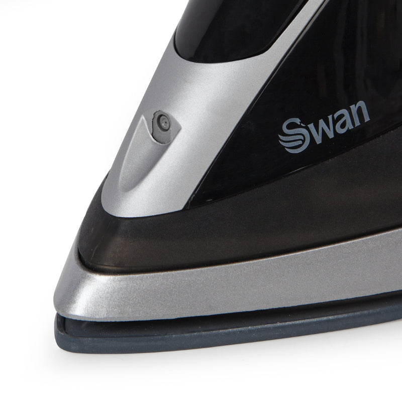 Swan Black PowerPress Iron 3kw  - Black
