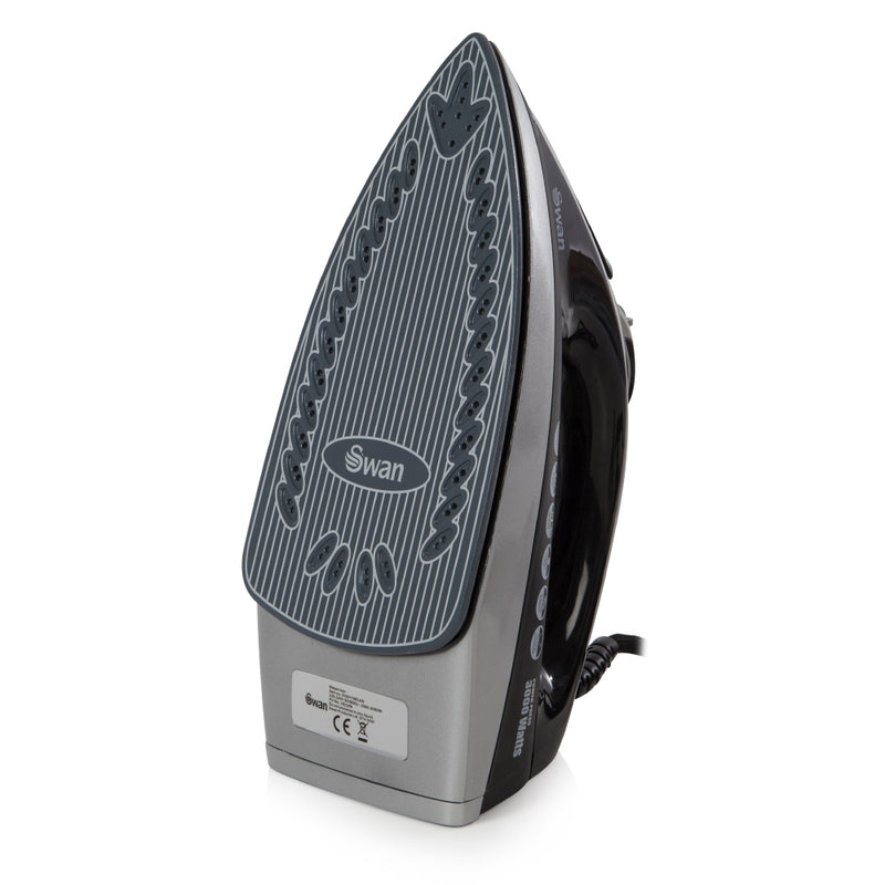 Swan Black PowerPress Iron 3kw  - Black