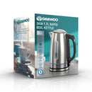Deawoo Edinbrugh Rapide Boil 3kw 1.7L Stainless Steel Jug Kettle