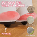 AIYAPLAY 6V Electric Ride on Unicorn with Music Forward