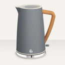 Swan Nordic Cordless Kettle 1.7L  - Grey