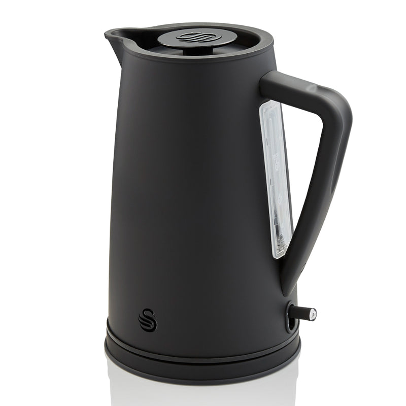 Swan Stealth Cordless Kettle 1.7L  - Black