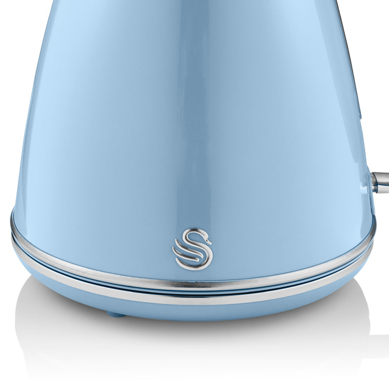 Swan Retro Jug Kettle 3KW 1.5L  - Blue