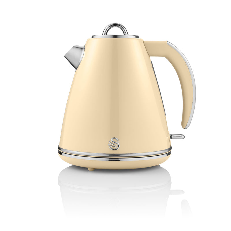 Swan Retro Jug Kettle 3KW 1.5L   - Cream