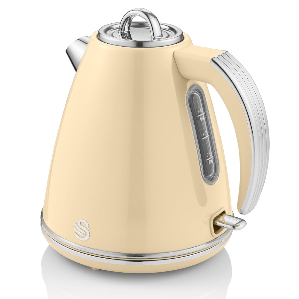 Swan Retro Jug Kettle 3KW 1.5L Cream