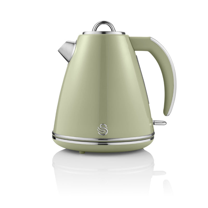 Swan Retro Jug Kettle 3KW 1.5L  - Green