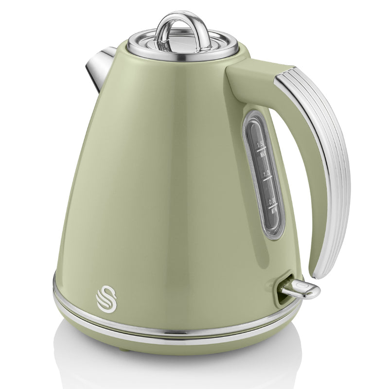 Swan Retro Jug Kettle 3KW 1.5L  - Green