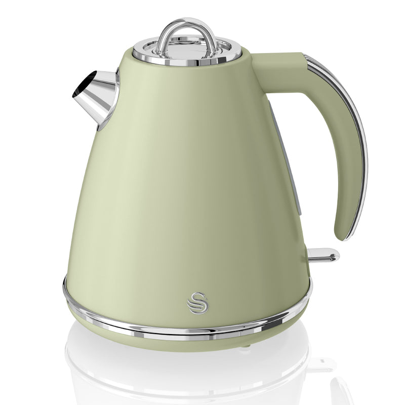 Swan Retro Jug Kettle 3KW 1.5L  - Green