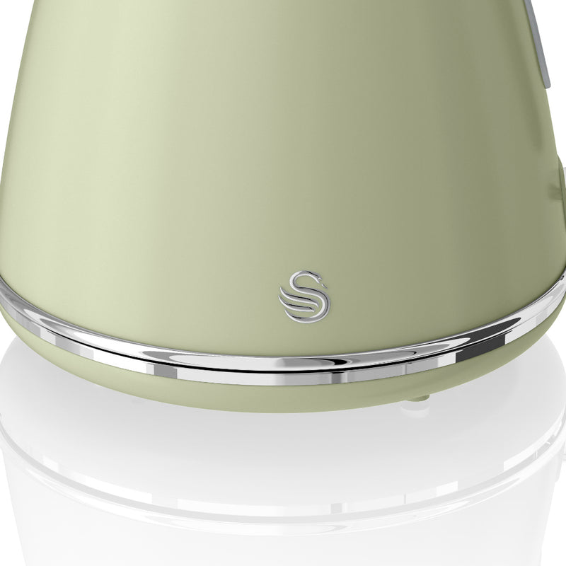 Swan Retro Jug Kettle 3KW 1.5L  - Green