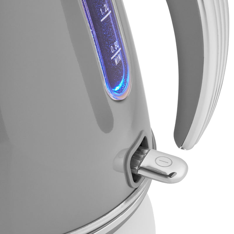 Swan Retro Jug Kettle 3KW 1.5L  - Grey