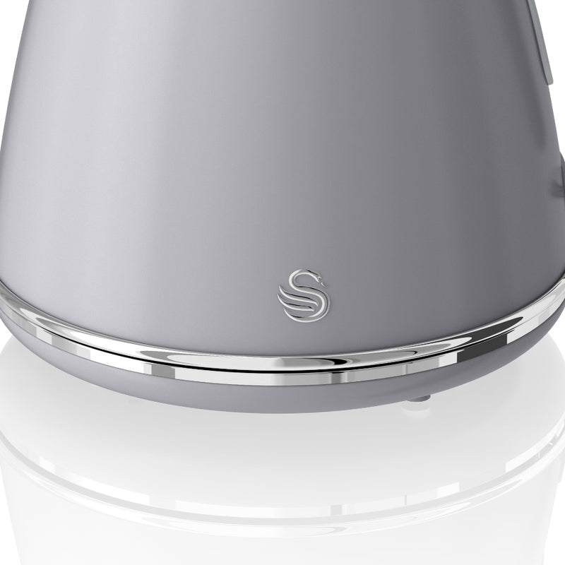Swan Retro Jug Kettle 3KW 1.5L  - Grey