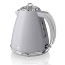 Swan Retro Jug Kettle 3KW 1.5L  - Grey