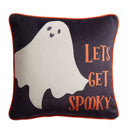 Bedlam Spooky Ghost Filled Cushion in Grey
