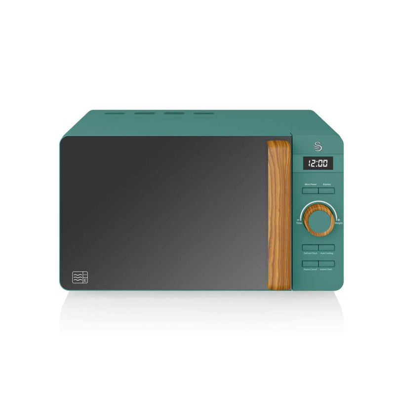 Swan Nordic Digital Microwave 20L  - Green