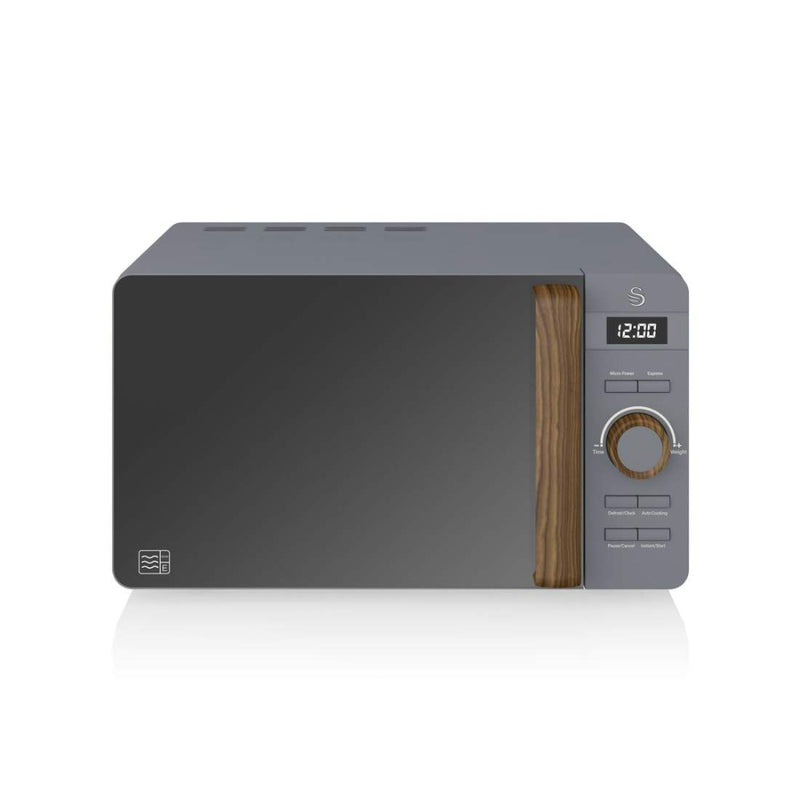 Swan Nordic Digital Microwave 20L  - Grey