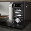 Swan Symphony Digital Microwave 700W  - Black
