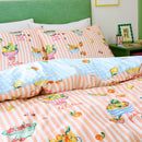 Fusion Summer Fruits Duvet Cover Set in Multi