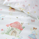 Bedlam Summer Fairies Duvet Cover Set in Pink