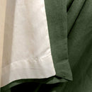 Fusion Sorbonne Eyelet Curtains in Bottle Green