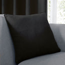 Fusion Sorbonne Filled Cushion in Black