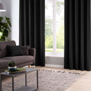 Fusion Sorbonne Filled Cushion in Black
