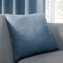 Fusion Sorbonne Filled Cushion in Blue