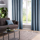 Fusion Sorbonne Filled Cushion in Blue