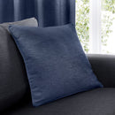 Fusion Sorbonne Filled Cushion in Navy