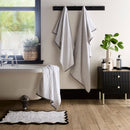 Fusion Scallop Bath Mat in Monochrome