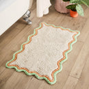 Fusion Scallop Bath Mat in Multi