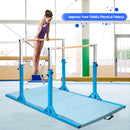 Kids Parallel Gymnastics Bar with Adjustable Width and 11-Level Heights