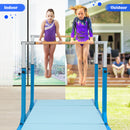 Kids Parallel Gymnastics Bar with Adjustable Width and 11-Level Heights