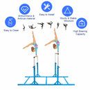 Kids Parallel Gymnastics Bar with Adjustable Width and 11-Level Heights