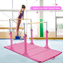 Kids Parallel Gymnastics Bar with Adjustable Width and 11-Level Heights