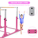 Kids Parallel Gymnastics Bar with Adjustable Width and 11-Level Heights